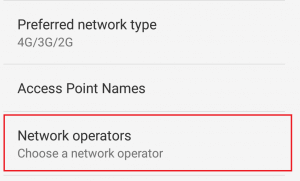 network operator
