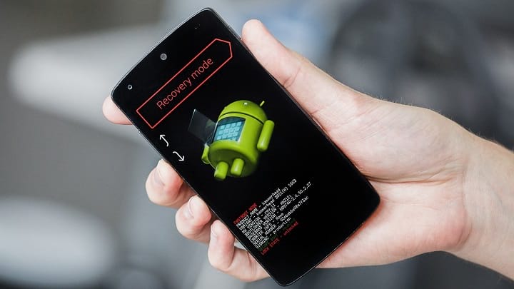 corrigir modo de recuperação do Android não funciona