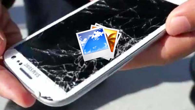 Recuperar Fotos de um telefone Samsung quebrado