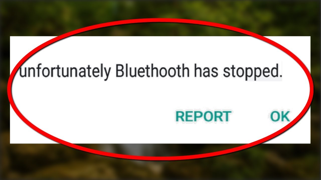 corrigir Infelizmente Bluetooth Parou no Android