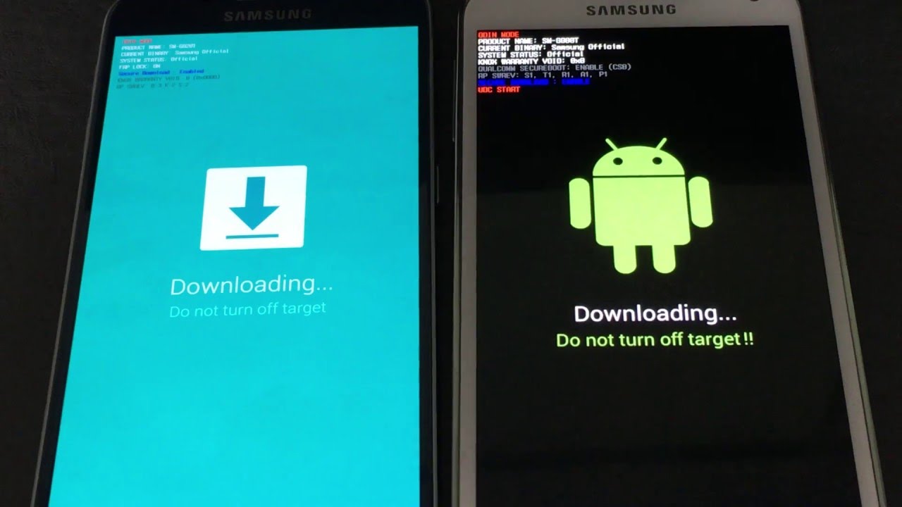 consertar “Baixando Não desligue o alvo” No Android